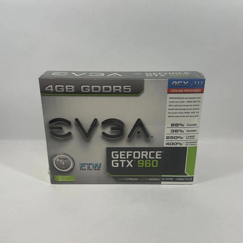 New evga geforce - new, 4gb