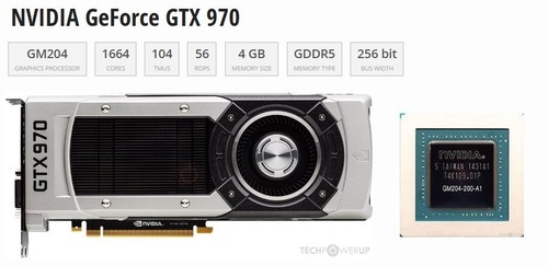 Nvidia geforce gtx 970 - gtx, 4gb