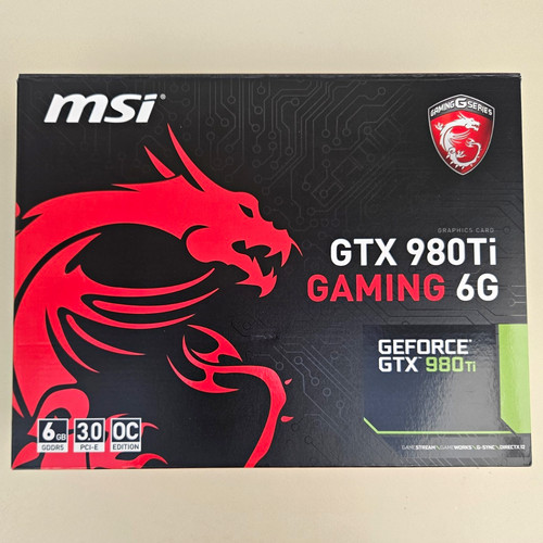 Msi geforce gtx - gtx, gaming
